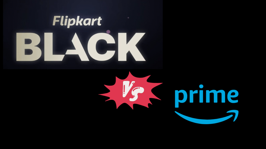 Flipkart-Black-vs-Amazon-Prime